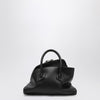 The Attico Black leather La Passeggiata Mini bag