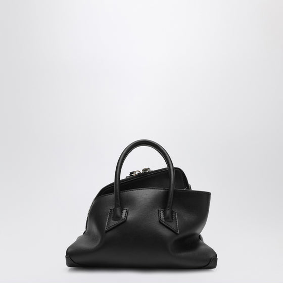 The Attico Black leather La Passeggiata Mini bag