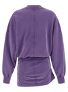 The Attico Faded Sweatshirt Dress