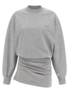 The Attico Mélange Sweatshirt Dress