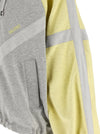The Attico Double American Fleece Bomber Jacket