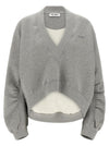 The Attico Logo Embroidery Sweatshirt