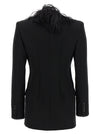 The Attico Feather Blazer