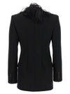 The Attico Feather Blazer