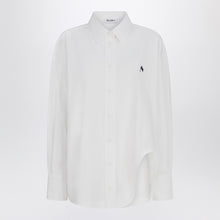  The Attico Oversized white cotton shirt