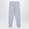 The Attico Light blue/white striped trousers