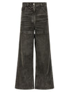The Attico Cut-out Jeans