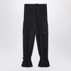 The Attico Black nylon trousers