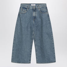  The Attico Light blue cropped jeans