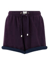 The Attico American Fleece Shorts