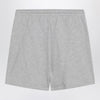 The Attico Grey cotton shorts
