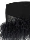 The Attico Feather Skirt