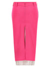 The Attico Double Layer Skirt