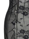 The Attico Lace Tulle Dress