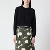 Roberto Collina Black wool crewneck sweater