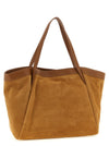 Twin Set Suede Shopping Bag