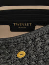 Twin Set Raffia Crossbody Bag