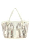 Twin Set Openwork Leather Shopping Bag