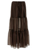 Twin Set Flounces Skirt