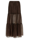 Twin Set Flounces Skirt