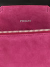 The Attico Friday Mini Fucia Handbag