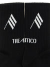 The Attico Logo Intarsia Socks