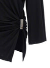 The Attico Metallic Detail Dress