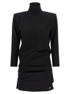 The Attico Structured Shoulder Dress