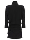 The Attico Structured Shoulder Dress