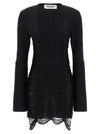 The Attico Fringed Dress