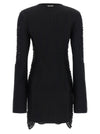 The Attico Fringed Dress