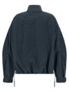 The Attico Blue Utility Bomber Jacket