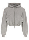 The Attico Cropped Hoodie