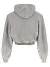 The Attico Cropped Hoodie