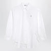 The Attico Diana shirt in white cotton