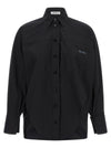 The Attico Shaped Hem Shirt