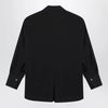 The Attico Black cotton shirt with logo
