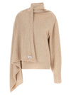 The Attico Sweater With Scarf