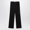 The Attico Black virgin wool tuxedo trousers