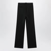 The Attico Black virgin wool tuxedo trousers