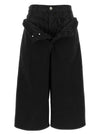 The Attico Crystal Insert Jeans