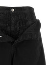The Attico Crystal Insert Jeans