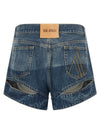 The Attico Cut-out Shorts