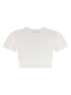The Attico Bustier Crop T-shirt