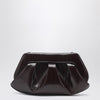 THEMOIRè Emera clutch in chocolate brown