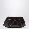 THEMOIRè Emera clutch in chocolate brown