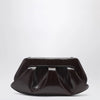 THEMOIRè Emera clutch in chocolate brown