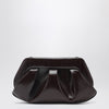 THEMOIRè Emera clutch in chocolate brown