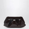 THEMOIRè Emera clutch in chocolate brown