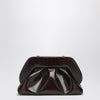 THEMOIRè Tia clutch in chocolate brown
